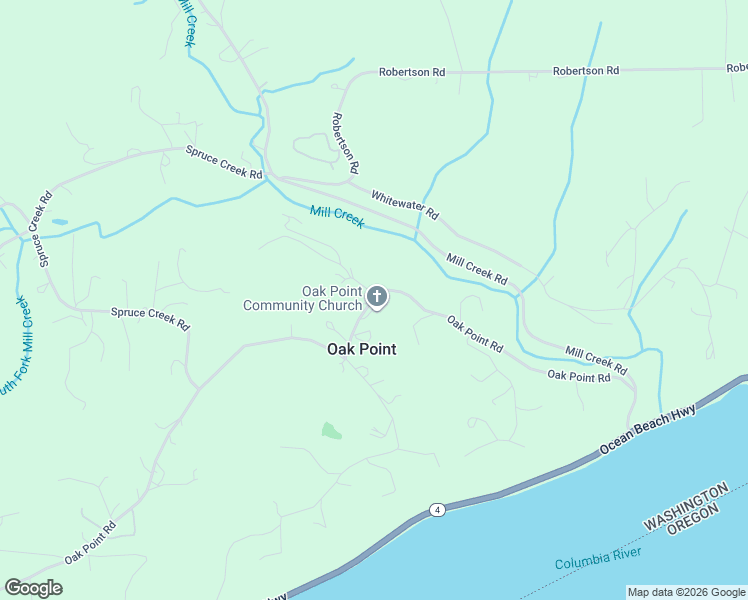 map of restaurants, bars, coffee shops, grocery stores, and more near 445 Oak Point Road in Longview