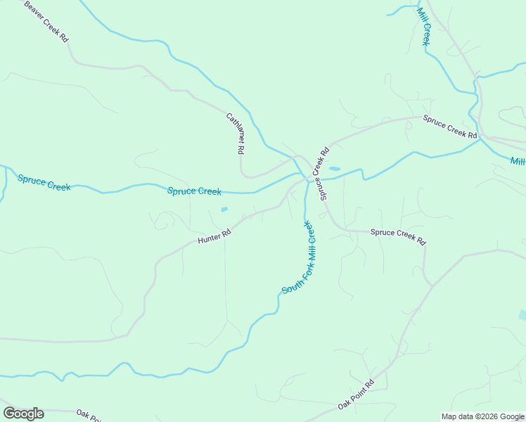 map of restaurants, bars, coffee shops, grocery stores, and more near 172 Hunter Road in Longview