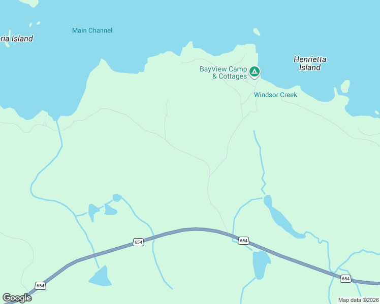 map of restaurants, bars, coffee shops, grocery stores, and more near 125 Lighthouse Road in Parry Sound District