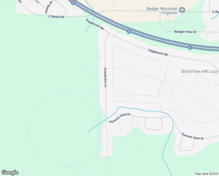 map of restaurants, bars, coffee shops, grocery stores, and more near 12607 Grandview Lane in Kennewick