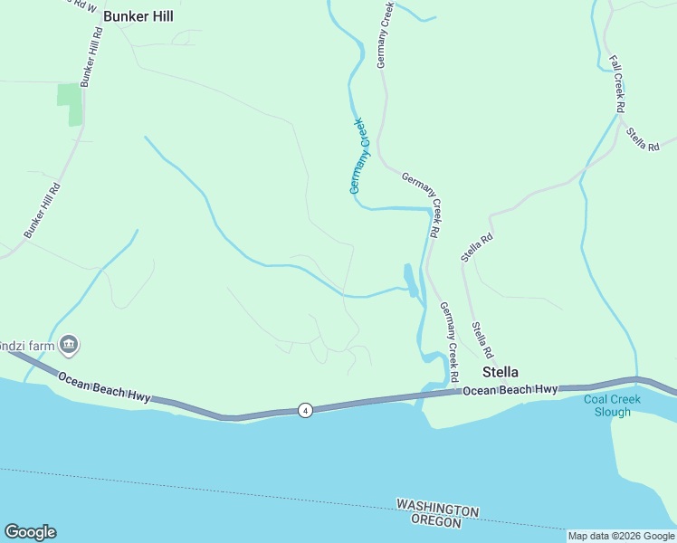map of restaurants, bars, coffee shops, grocery stores, and more near 421 McAdams Road East in Longview