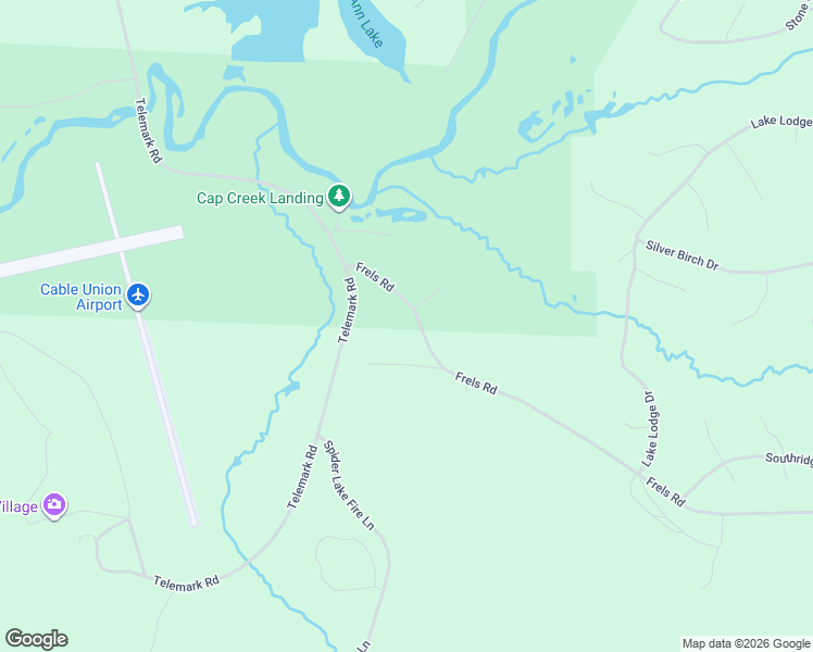 map of restaurants, bars, coffee shops, grocery stores, and more near 16225 Frels Road in Cable