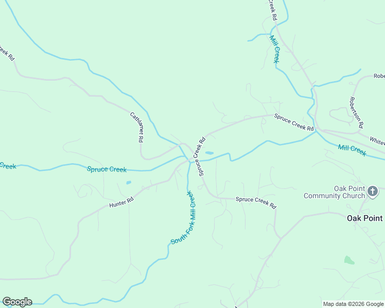 map of restaurants, bars, coffee shops, grocery stores, and more near 280 Spruce Creek Road in Longview