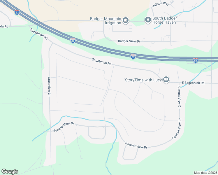 map of restaurants, bars, coffee shops, grocery stores, and more near 10603 South Clearview Lane in Kennewick