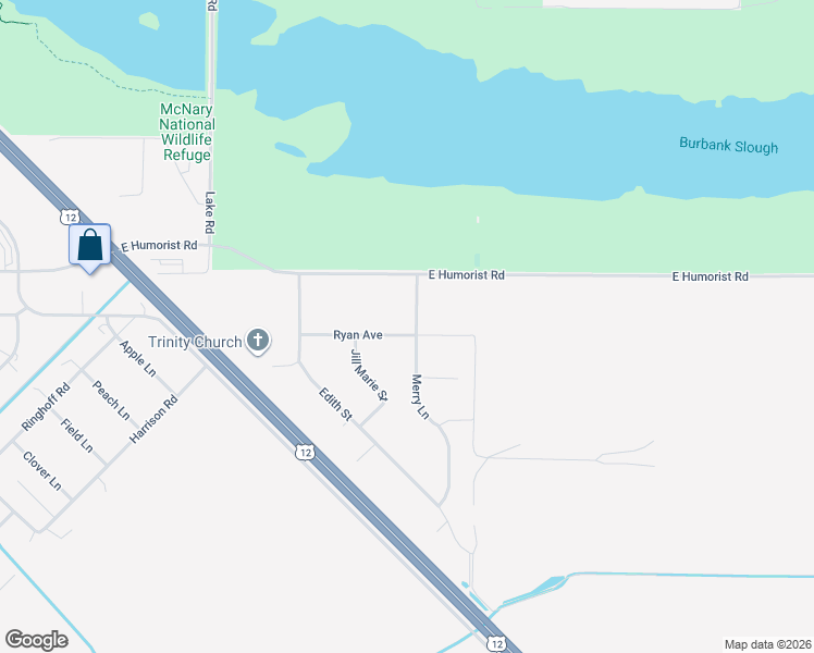 map of restaurants, bars, coffee shops, grocery stores, and more near 96 Merry Lane in Burbank