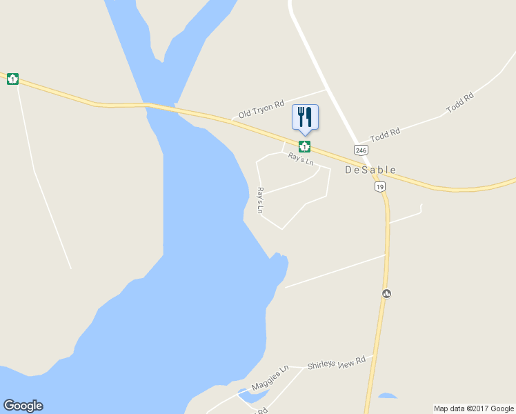 map of restaurants, bars, coffee shops, grocery stores, and more near 66 Ray's Lane in Crapaud