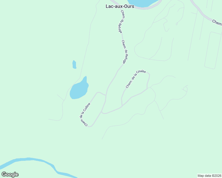 map of restaurants, bars, coffee shops, grocery stores, and more near 210 Chemin du Refuge in Lac-Supérieur