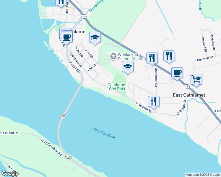 Columbia Street, Cathlamet WA Walk Score