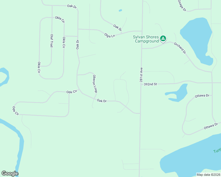 map of restaurants, bars, coffee shops, grocery stores, and more near 27924 Oakview Loop in Browerville