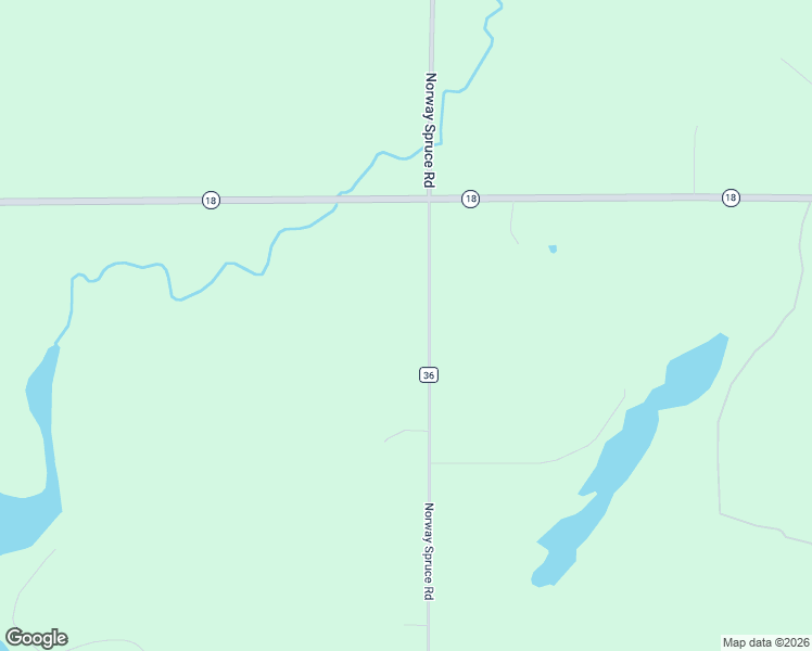 map of restaurants, bars, coffee shops, grocery stores, and more near 64503 Norway Spruce Road in Finlayson