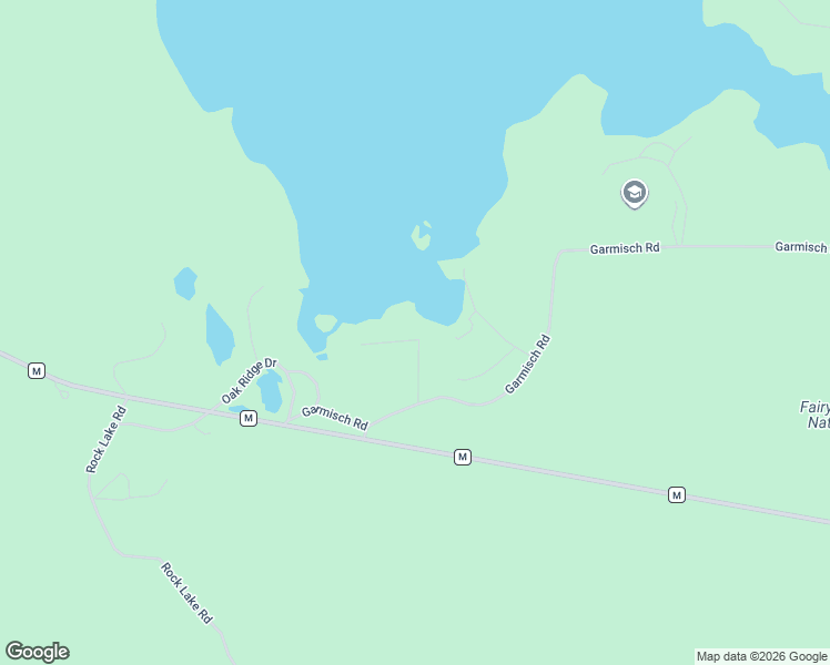 map of restaurants, bars, coffee shops, grocery stores, and more near 42810 Lake Ridge Road in Cable