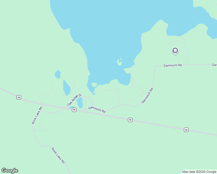 map of restaurants, bars, coffee shops, grocery stores, and more near 42810 Lake Ridge Road in Cable