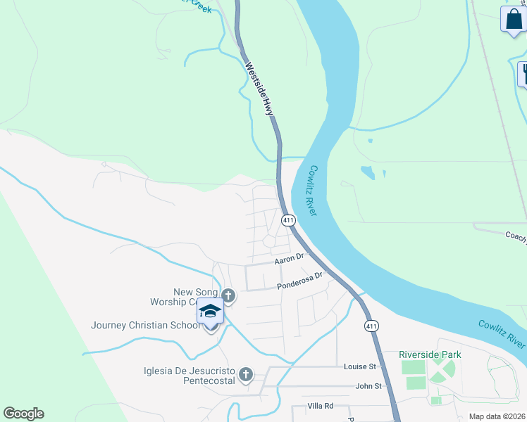 map of restaurants, bars, coffee shops, grocery stores, and more near Meadowlark Avenue in Lexington