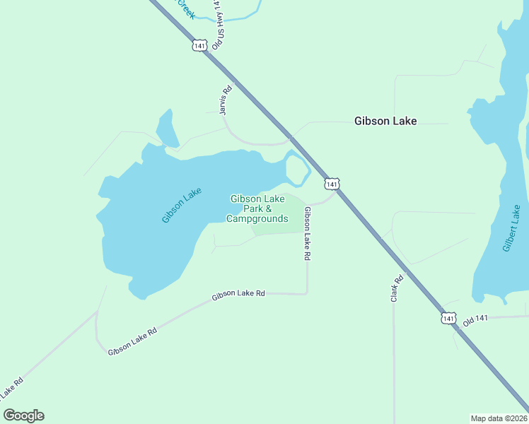 map of restaurants, bars, coffee shops, grocery stores, and more near 122 Jarvi Road in Crystal Falls