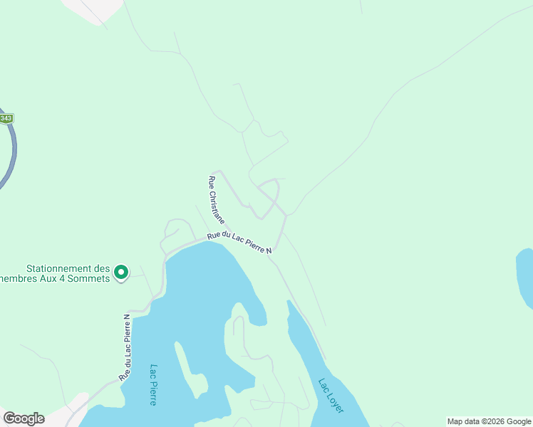 map of restaurants, bars, coffee shops, grocery stores, and more near Rue Perras in Lanaudière
