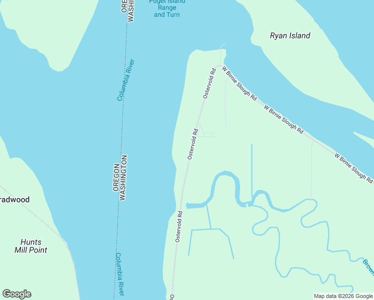 map of restaurants, bars, coffee shops, grocery stores, and more near 195 Ostervold Road in Cathlamet