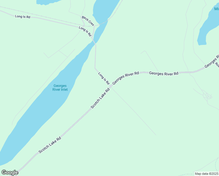map of restaurants, bars, coffee shops, grocery stores, and more near 0 Scotch Lake Road in Georges River