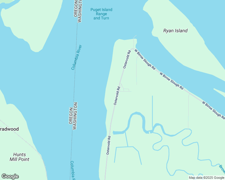 map of restaurants, bars, coffee shops, grocery stores, and more near 205 Ostervold Road in Cathlamet