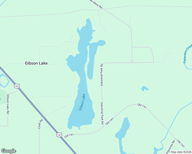 map of restaurants, bars, coffee shops, grocery stores, and more near 155 Industrial Park Road in Crystal Falls