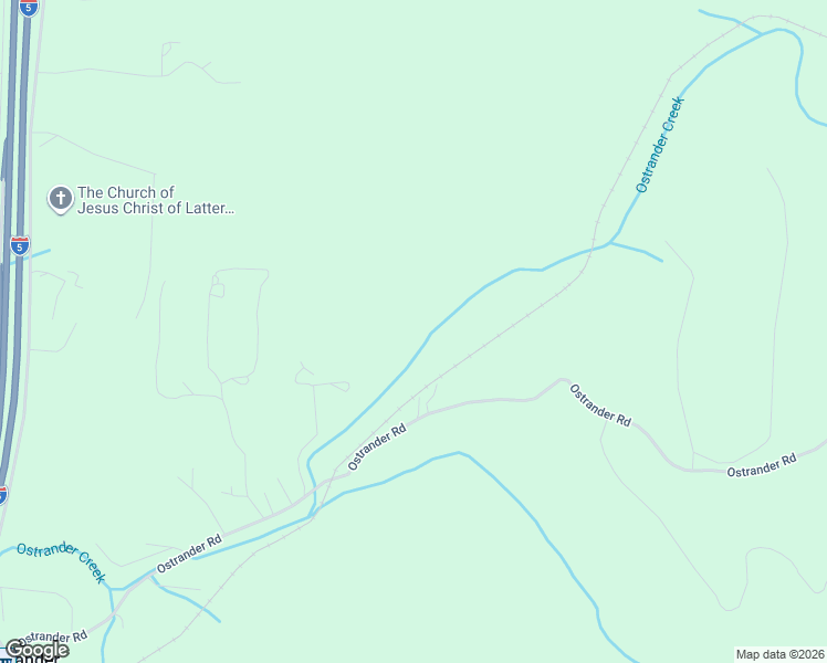 map of restaurants, bars, coffee shops, grocery stores, and more near 720 Ostrander Road in Kelso