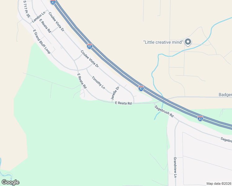 map of restaurants, bars, coffee shops, grocery stores, and more near 76203 Reata Road in Kennewick