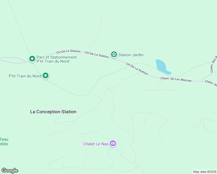 map of restaurants, bars, coffee shops, grocery stores, and more near 107 Rue du Mont-Foraker in La Conception