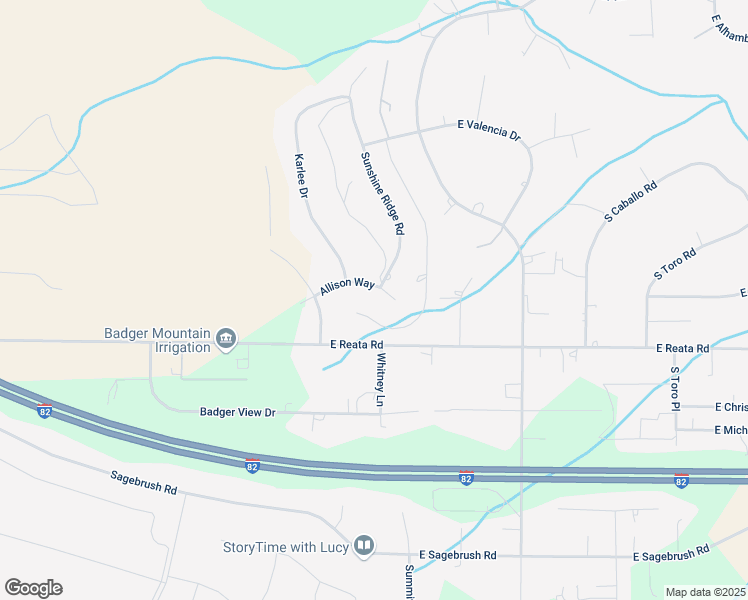 map of restaurants, bars, coffee shops, grocery stores, and more near 2536 Allison Way in Richland