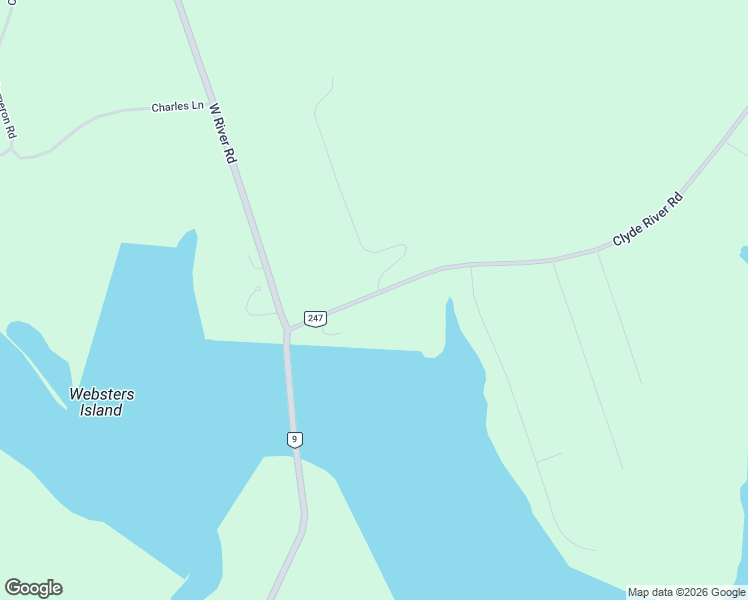 map of restaurants, bars, coffee shops, grocery stores, and more near 62 Clyde River Road in Clyde River