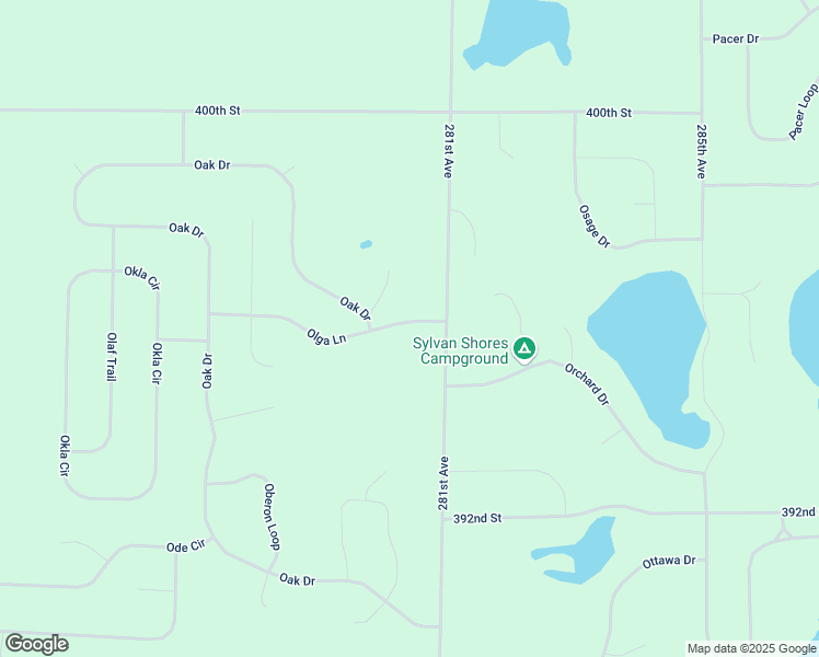 map of restaurants, bars, coffee shops, grocery stores, and more near 28017 Olga Lane in Browerville