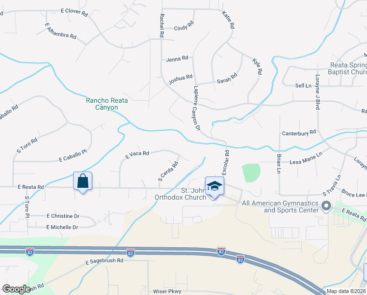 map of restaurants, bars, coffee shops, grocery stores, and more near 2860 Jacob Ct in Kennewick