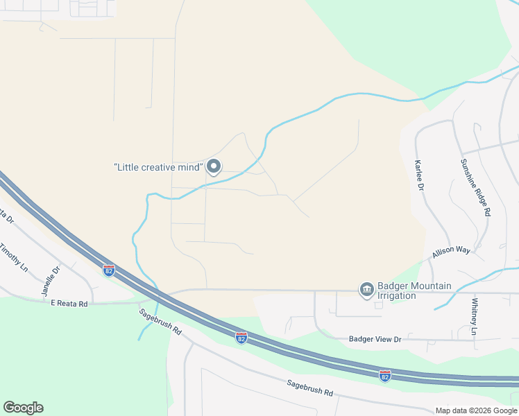 map of restaurants, bars, coffee shops, grocery stores, and more near East Reata Road in Kennewick