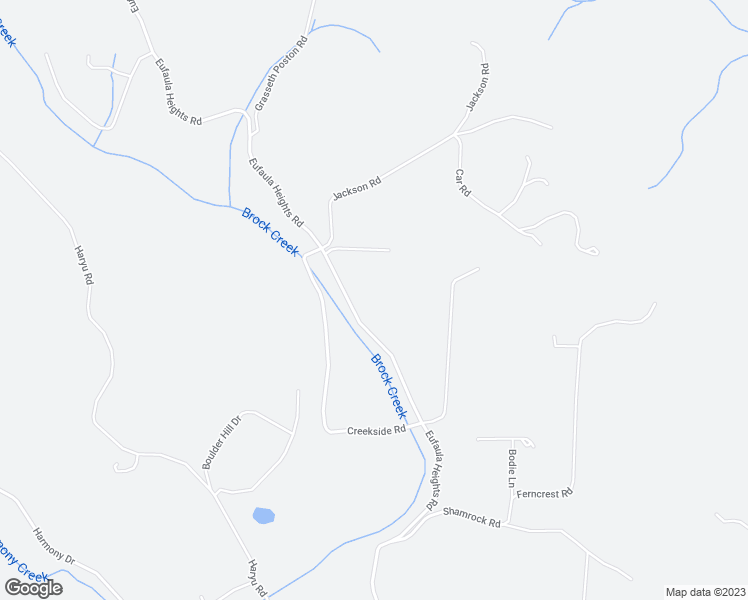 map of restaurants, bars, coffee shops, grocery stores, and more near 686 Eufaula Heights Road in Longview