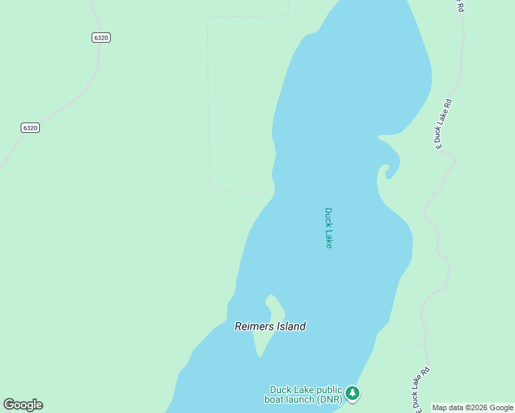 map of restaurants, bars, coffee shops, grocery stores, and more near West Duck Lake Road in Watersmeet