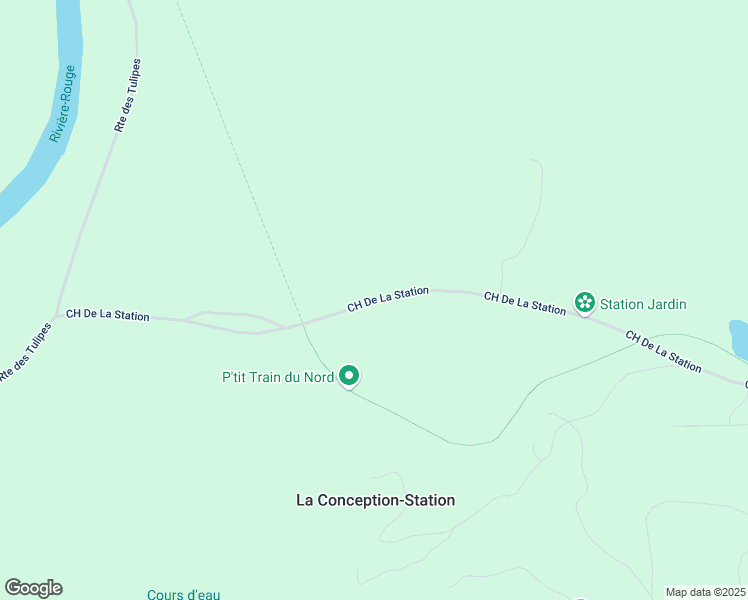 map of restaurants, bars, coffee shops, grocery stores, and more near Chemin de la Station in La Conception