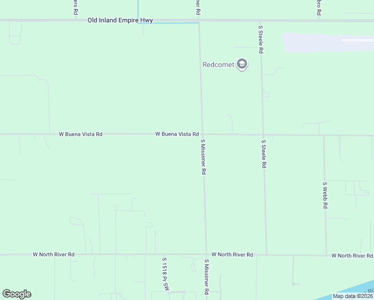 map of restaurants, bars, coffee shops, grocery stores, and more near 154201-158807 West Buena Vista Road in Prosser