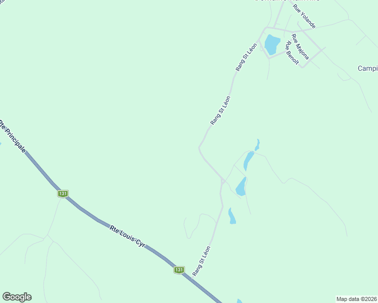 map of restaurants, bars, coffee shops, grocery stores, and more near 269 Rang Saint Léon in Saint-Jean-de-Matha