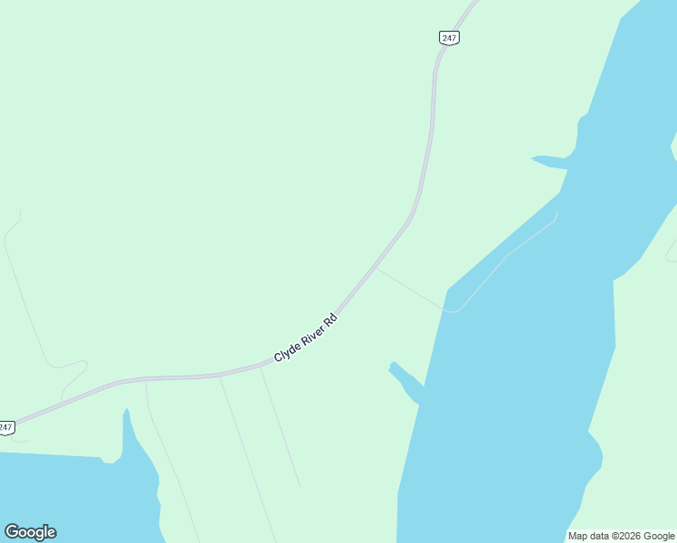 map of restaurants, bars, coffee shops, grocery stores, and more near 288 Clyde River Road in Clyde River