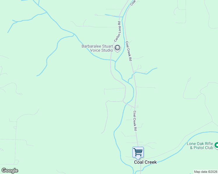 map of restaurants, bars, coffee shops, grocery stores, and more near 147 Carlon Loop Road in Longview