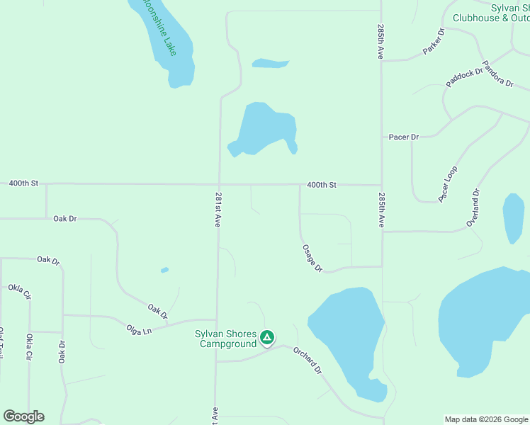 map of restaurants, bars, coffee shops, grocery stores, and more near 39949 Oriole Court in Browerville