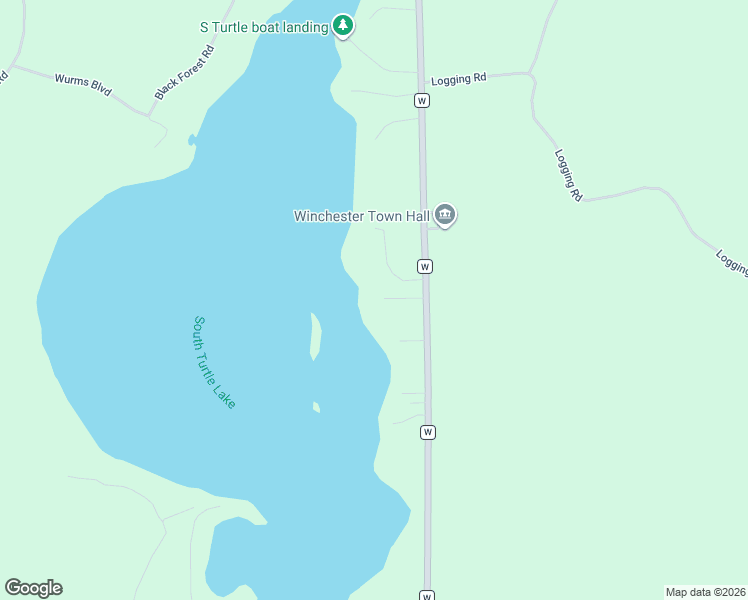 map of restaurants, bars, coffee shops, grocery stores, and more near 7193 Cth West in Winchester