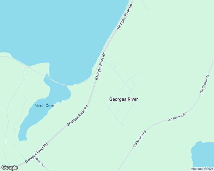 map of restaurants, bars, coffee shops, grocery stores, and more near 1017 Georges River Road in Georges River