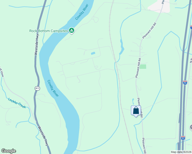 map of restaurants, bars, coffee shops, grocery stores, and more near 235 Flatt Road in Kelso