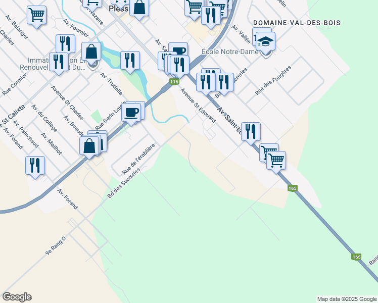 Chemin du Tournant, Plessisville QC Walk Score