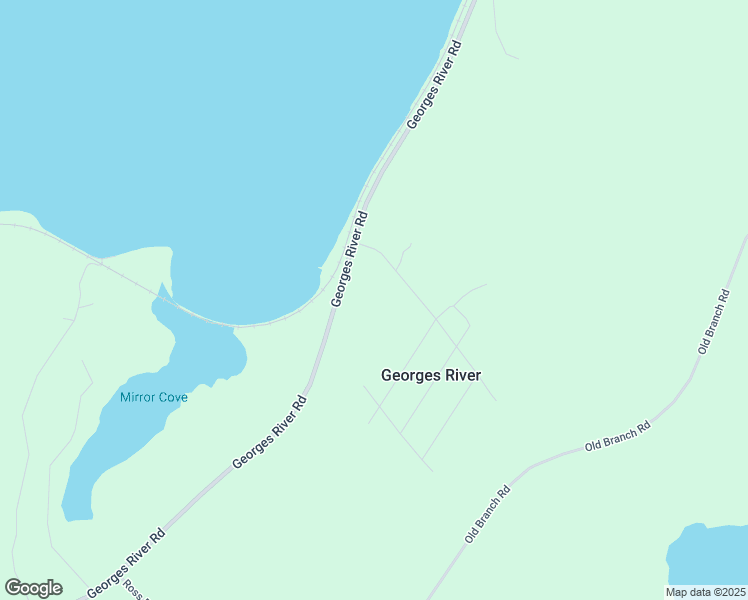 map of restaurants, bars, coffee shops, grocery stores, and more near 967 Georges River Road in Georges River
