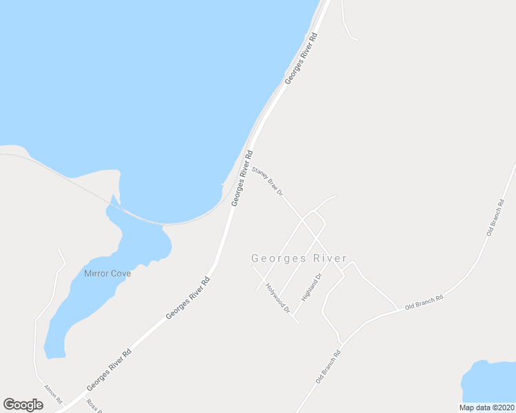 map of restaurants, bars, coffee shops, grocery stores, and more near 967 Georges River Road in Georges River