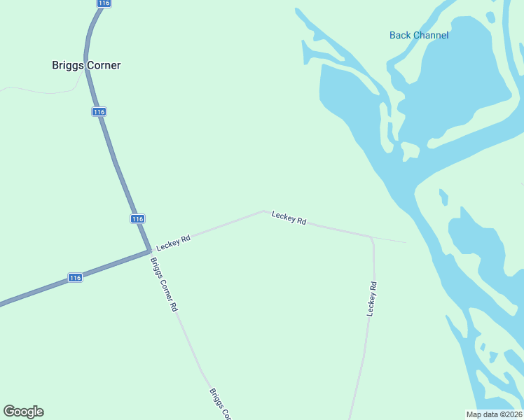 map of restaurants, bars, coffee shops, grocery stores, and more near 218 Leckey Road in Chipman