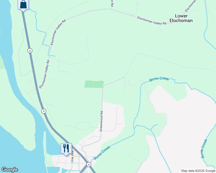 map of restaurants, bars, coffee shops, grocery stores, and more near 120 Greenwood Road in Cathlamet