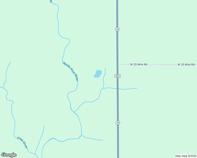 map of restaurants, bars, coffee shops, grocery stores, and more near 20010 South Mackinac Trail in Rudyard