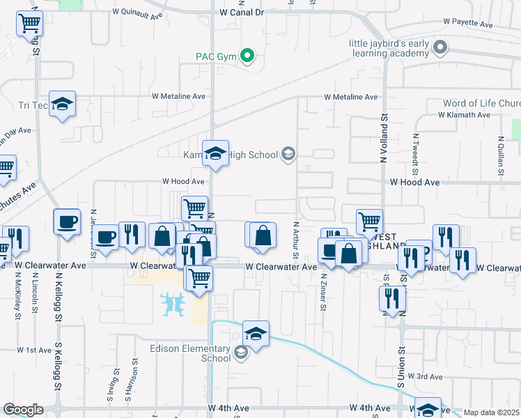 465 North Arthur Street, Kennewick WA Walk Score