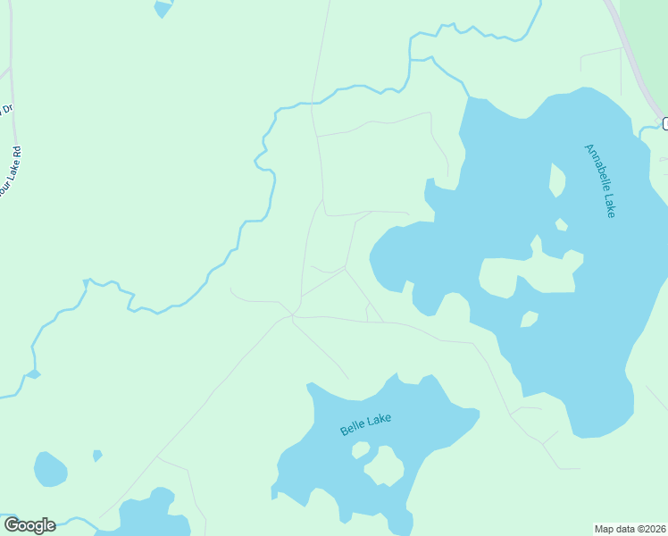map of restaurants, bars, coffee shops, grocery stores, and more near 7650 Annabelle Lake Road in Presque Isle
